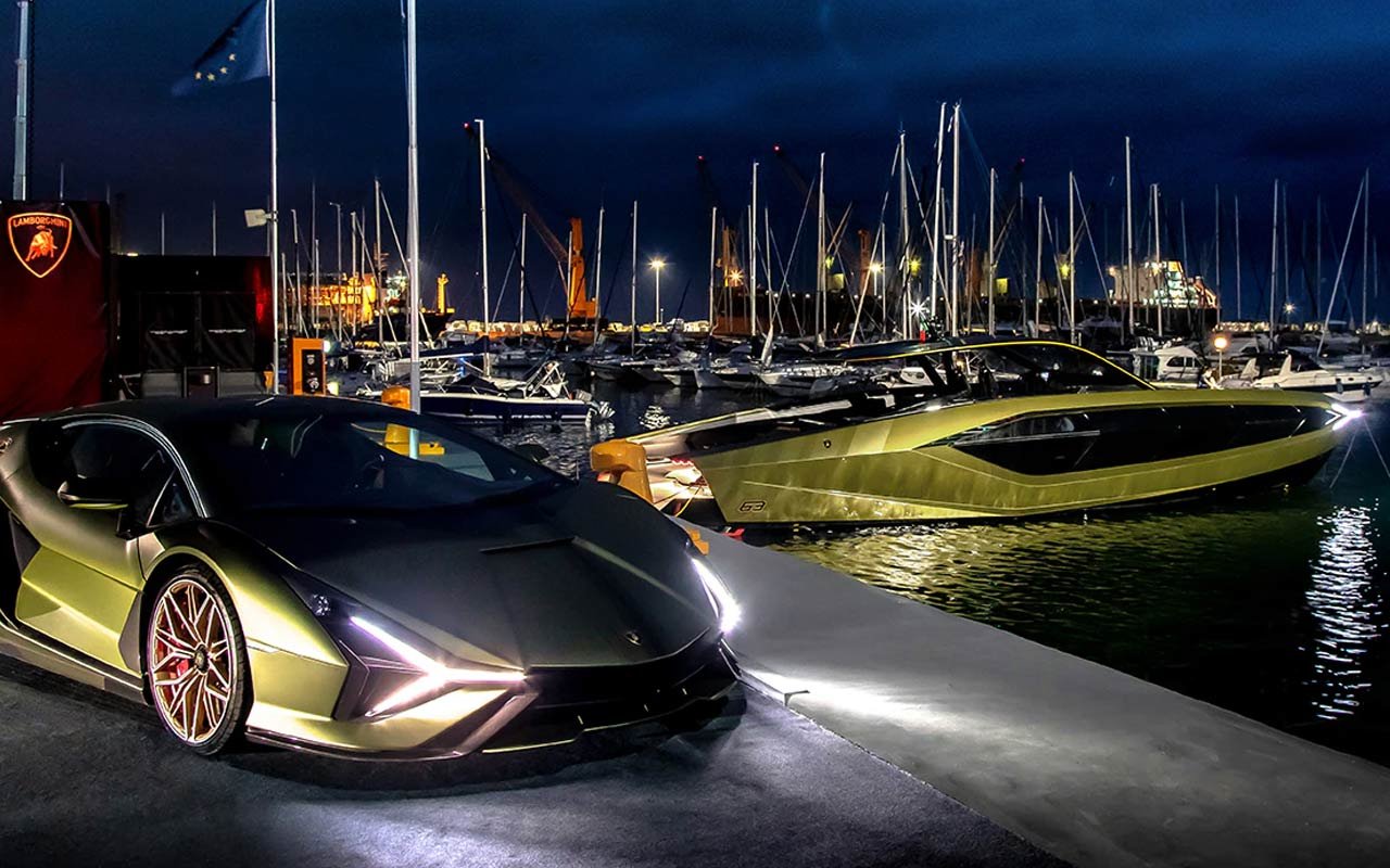 The Ultimate Lamborghini Luxury Yacht Tecnomar63